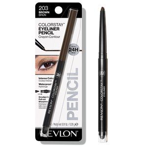 3 Pencil Eyeliner by Revlon, ColorStay Eye Makeup with Built-in Sharpener, 203